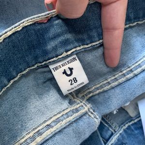 light wash true religion jeans